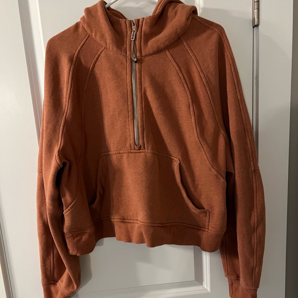 Lululemon oversized Half Zip Scuba Hoodie